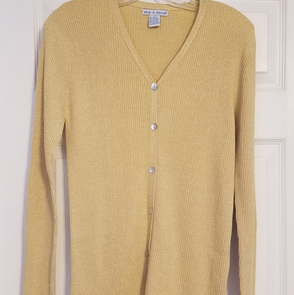 Gold sweater